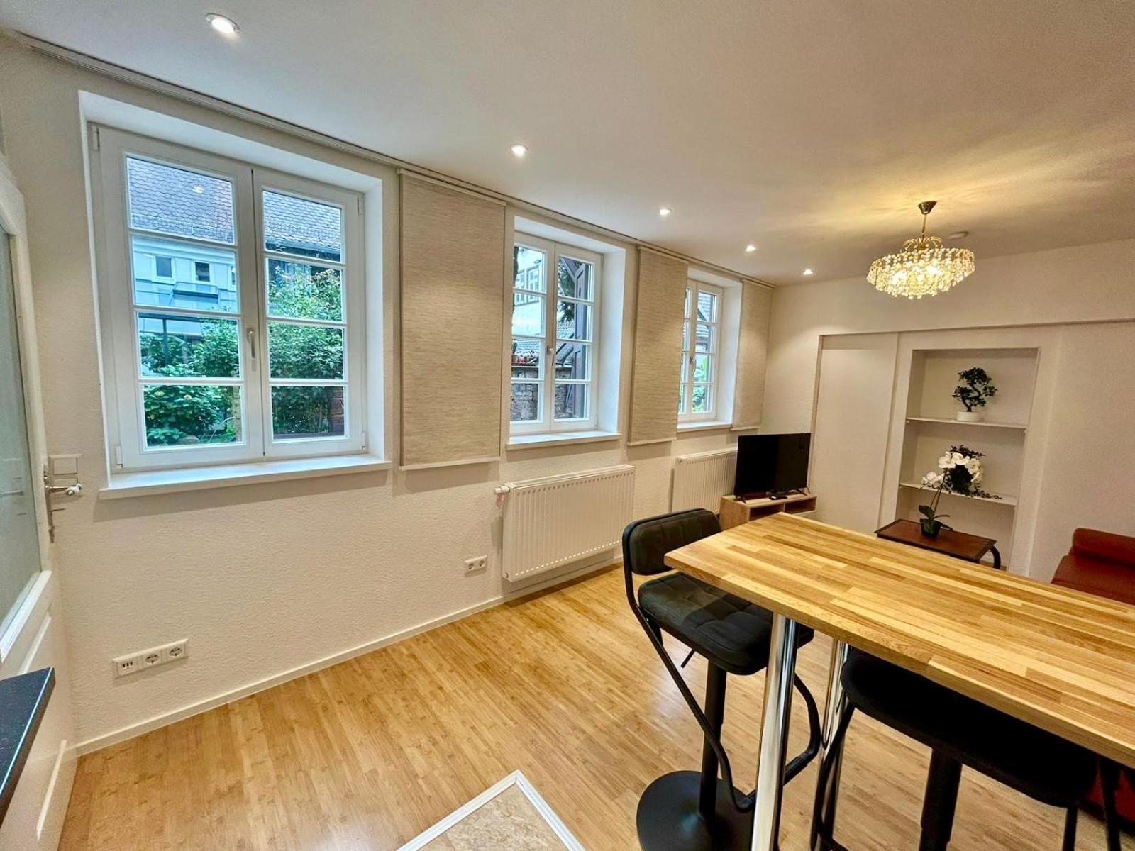 Exklusives Haus, Ruhig Gelegen Im Innenhof, Zentral, Lichtdurchflutet Zustellbett,Babybett Bei Bedarf Karlsruhe Luaran gambar