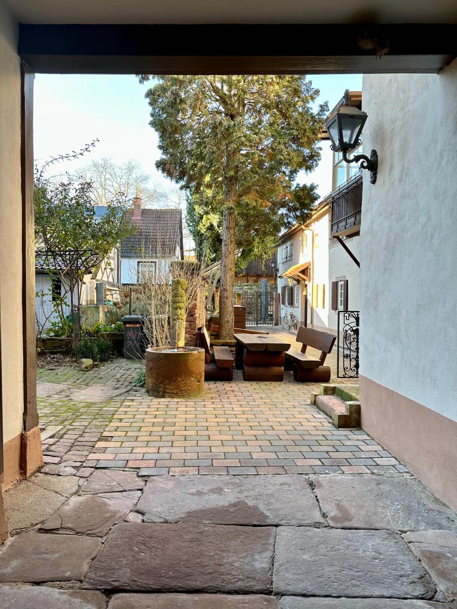 Exklusives Haus, Ruhig Gelegen Im Innenhof, Zentral, Lichtdurchflutet Zustellbett,Babybett Bei Bedarf Karlsruhe Luaran gambar