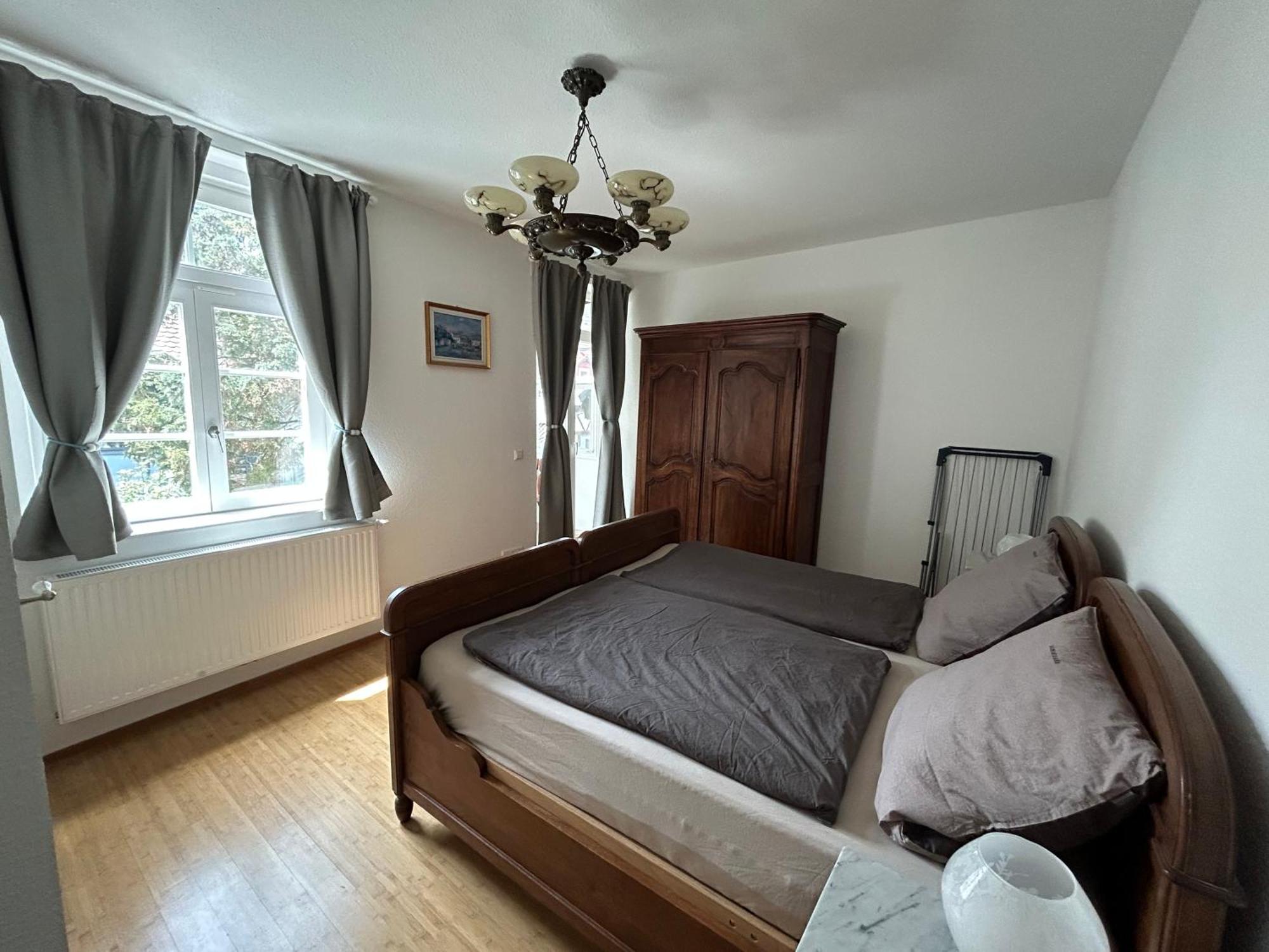 Exklusives Haus, Ruhig Gelegen Im Innenhof, Zentral, Lichtdurchflutet Zustellbett,Babybett Bei Bedarf Karlsruhe Luaran gambar